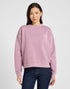 Lee Women's Graphic Crew Neck Sweatshirt In Plum Berry - Rodeo In