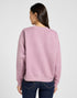 Lee Women's Graphic Crew Neck Sweatshirt In Plum Berry