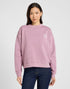Lee Women's Graphic Crew Neck Sweatshirt In Plum Berry