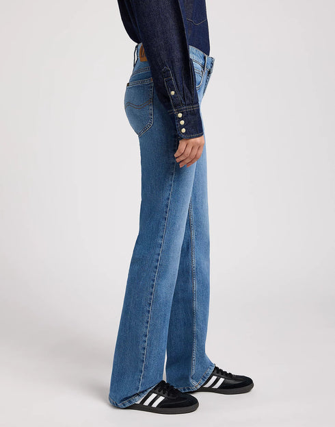Lee Women's Jessica Jeans In Hit Of Blue - Rodeo In