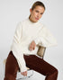 Lee Women's Knit Sweater In Ecru