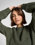 Lee Women's Knit Sweater in Olive Gray