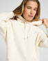 Lee Women's Logo Hoodie In Ecru