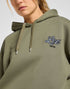 Lee Women's Logo Hoodie In Mercantile Green