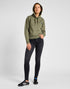 Lee Women's Logo Hoodie In Mercantile Green