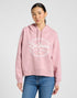 Lee Women's Logo Hoodie In Pretty Plum