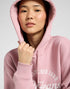 Lee Women's Logo Hoodie In Pretty Plum