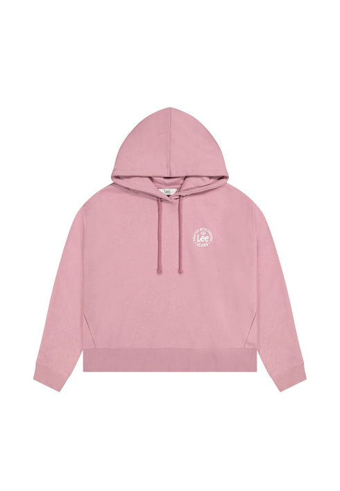 Lee Women's Logo Hoodie In Pretty Plum