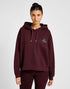 Lee Women's Logo Hoodie In Velvet Beet