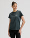 Lee Women's Logo T-Shirt In Washed Black - Rodeo In