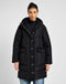 Lee Women's Long Puffer Jacket In Union Black