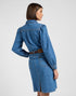 Lee Women's Long Sleeve Dress In Fine Blue