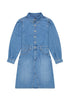 Lee Women's Long Sleeve Dress In Fine Blue - Rodeo In