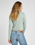 Lee Women's Long Sleeve Turtle Neck T-Shirt in Pond - Rodeo In