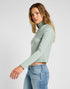 Lee Women's Long Sleeve Turtle Neck T-Shirt in Pond - Rodeo In