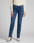 Lee Women's Marion Straight Jeans in Mid Ada - Rodeo In