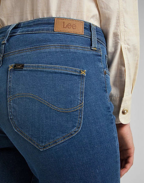 Lee Women's Marion Straight Jeans in Mid Ada - Rodeo In