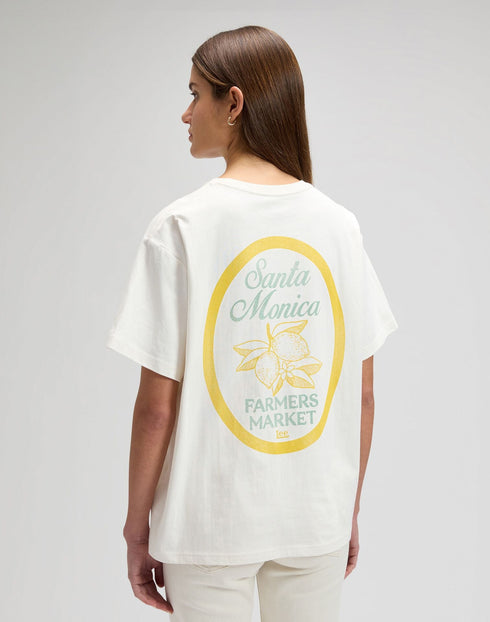 Lee Women's Modern Maker T-Shirt In Ecru - Rodeo In