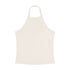 Lee Women's Open Back Halter Tank Top In Ecru - Rodeo In
