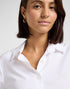 Lee Women's Pocketless Shirt in Bright White - Rodeo In