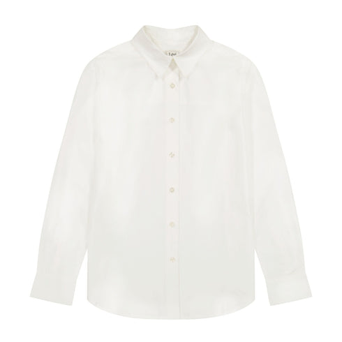 Lee Women's Pocketless Shirt in Bright White - Rodeo In