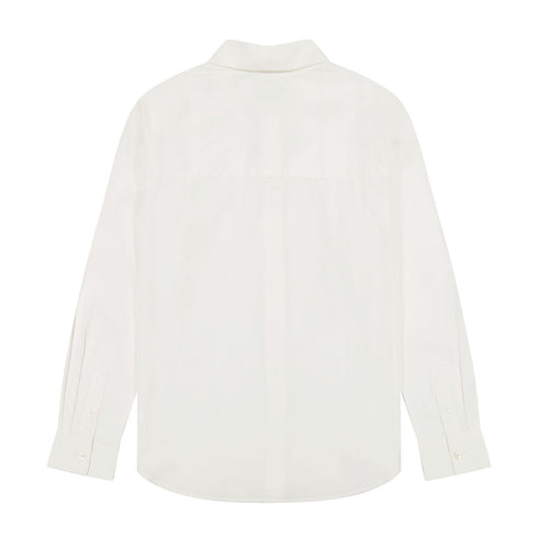 Lee Women's Pocketless Shirt in Bright White - Rodeo In