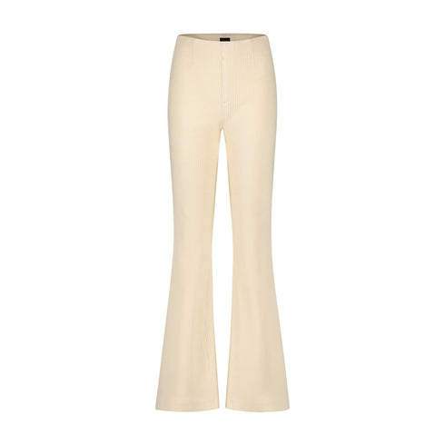 Lee Women's Pull On Flare Jeans in Soy Bean