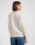 Lee Women's Raglan Crew Neck Sweatshirt In Grey Heather - Rodeo In
