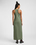 Lee Women's Rib Tank Dress In Olive Heather