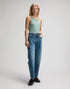 Lee Women's Rib Tank Top In Desert Sage - Rodeo In