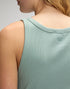 Lee Women's Rib Tank Top In Desert Sage - Rodeo In