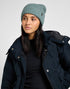 Lee Women's Ribbed Knitted Beanie in Muted Sage