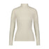 Lee Women's Ribbed Long Sleeve High Neck in Ecru