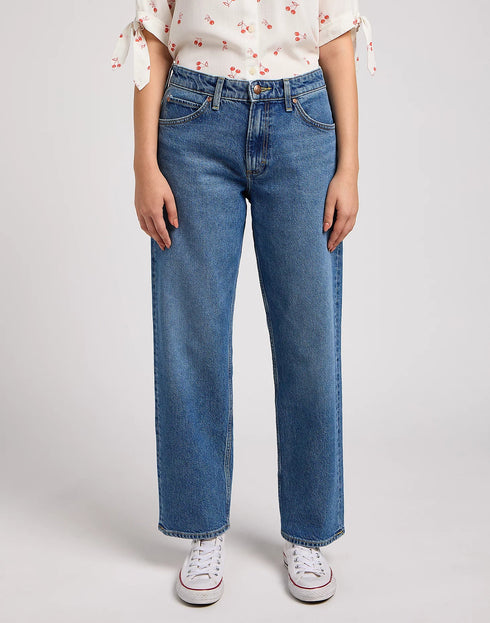 Lee Women's Rider Classic In Mid Wash