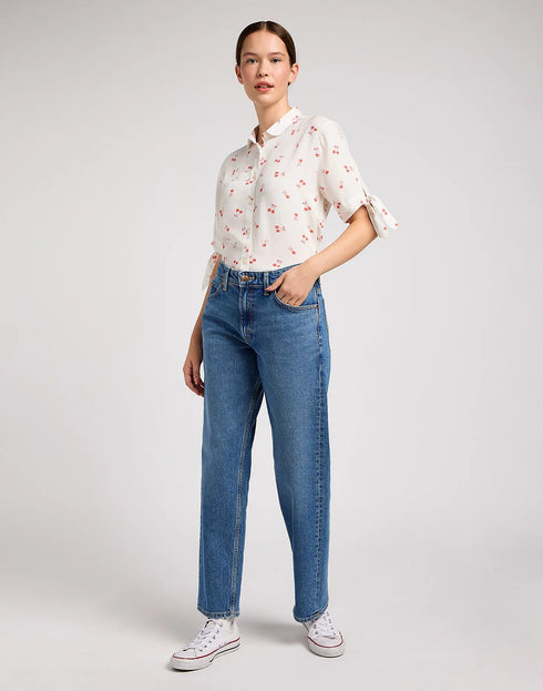 Lee Women's Rider Classic In Mid Wash