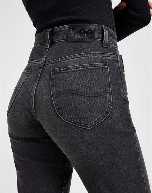 Lee Women's Rider Classic Jeans In Charred Black - Rodeo In