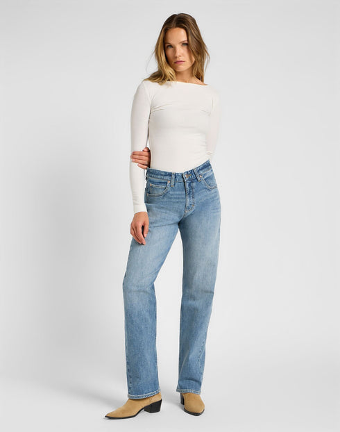 Lee Women's Rider Classic Jeans in Set Free