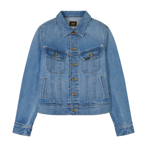 Lee Women's Rider Denim Jacket In Blending out - Rodeo In