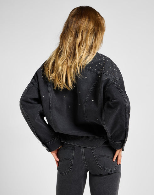 Lee Women's Rider Jacket in Fresh Black