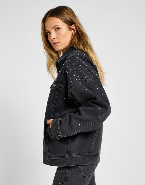 Lee Women's Rider Jacket in Fresh Black