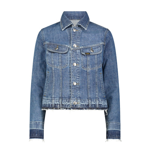 Lee Women's Rider Jacket In Past The Horizon - Rodeo In