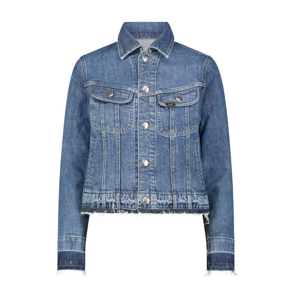 Lee Women's Rider Jacket In Past The Horizon - Rodeo In