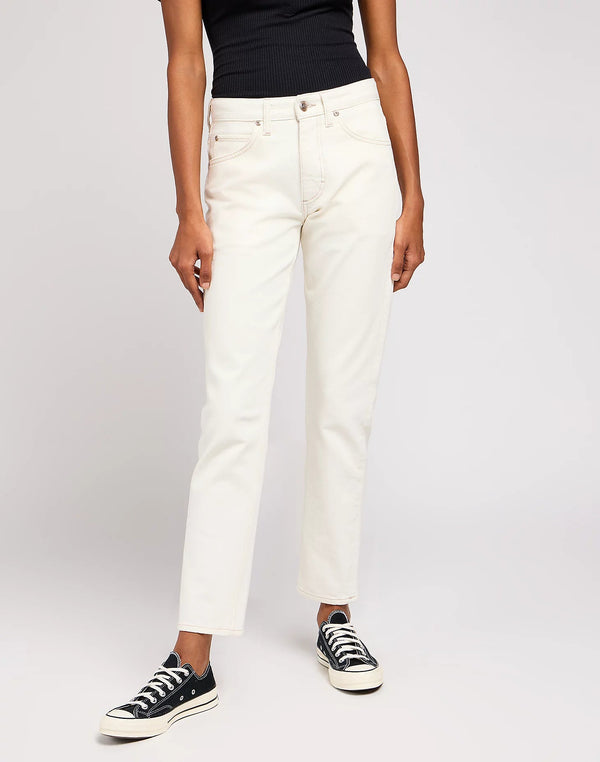 Lee Women's Rider Jeans In Concrete White - Rodeo In