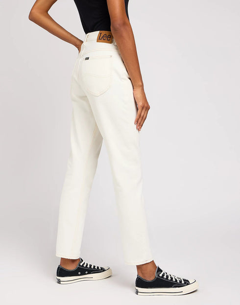 Lee Women's Rider Jeans In Concrete White - Rodeo In
