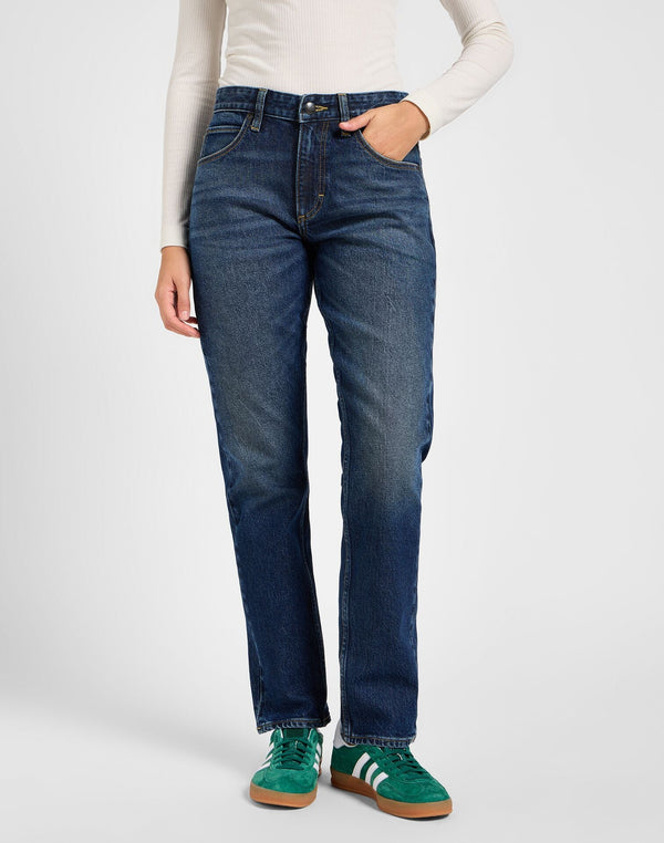 Lee Women's Rider Jeans In Hyper Dark - Rodeo In