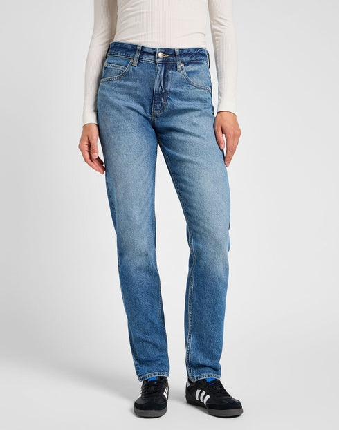 Lee Women's Rider Jeans In Upscale Shade - Rodeo In