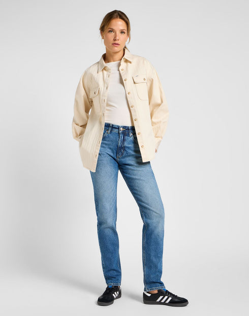 Lee Women's Rider Jeans In Upscale Shade - Rodeo In