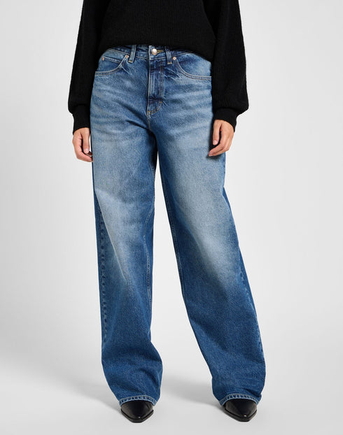 Lee Women's Rider Loose jeans In Blue Flame