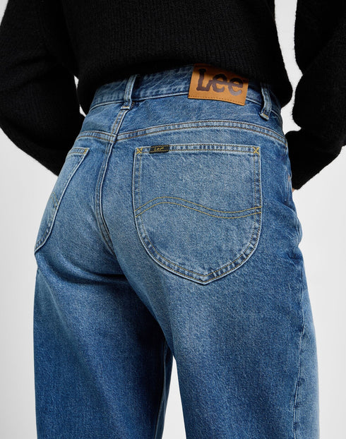 Lee Women's Rider Loose jeans In Blue Flame