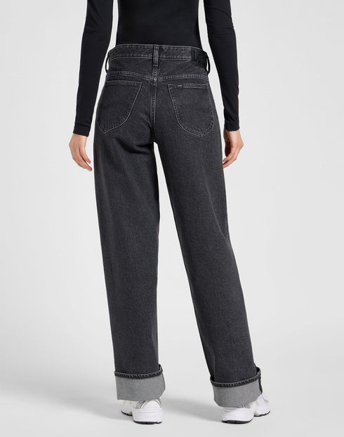 Lee Women's Rider Loose Jeans In Bygone Era - Rodeo In